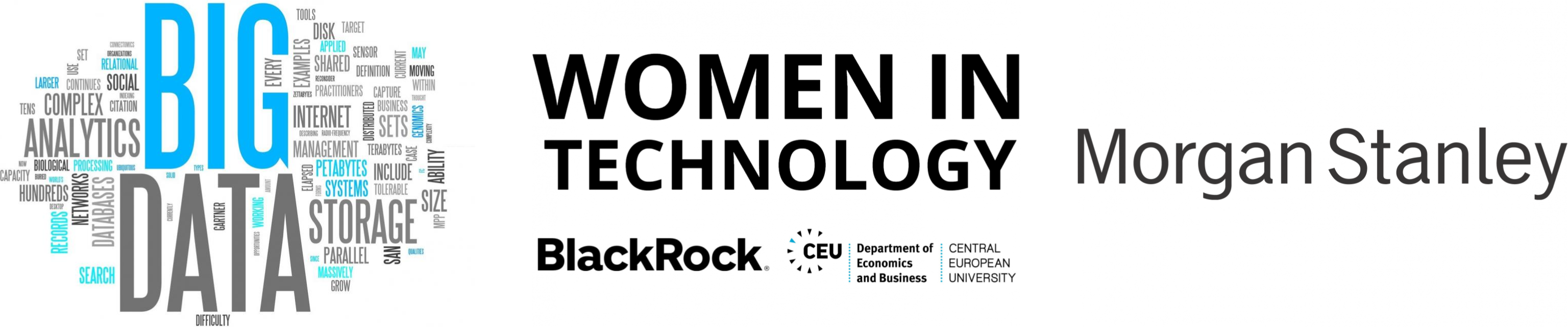 CEU Business Masters Scholarships Future of Big Data Women in Technology BlackRock Morgan Stanley