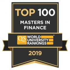 CEU MS in Finance QS Ranking Top 100